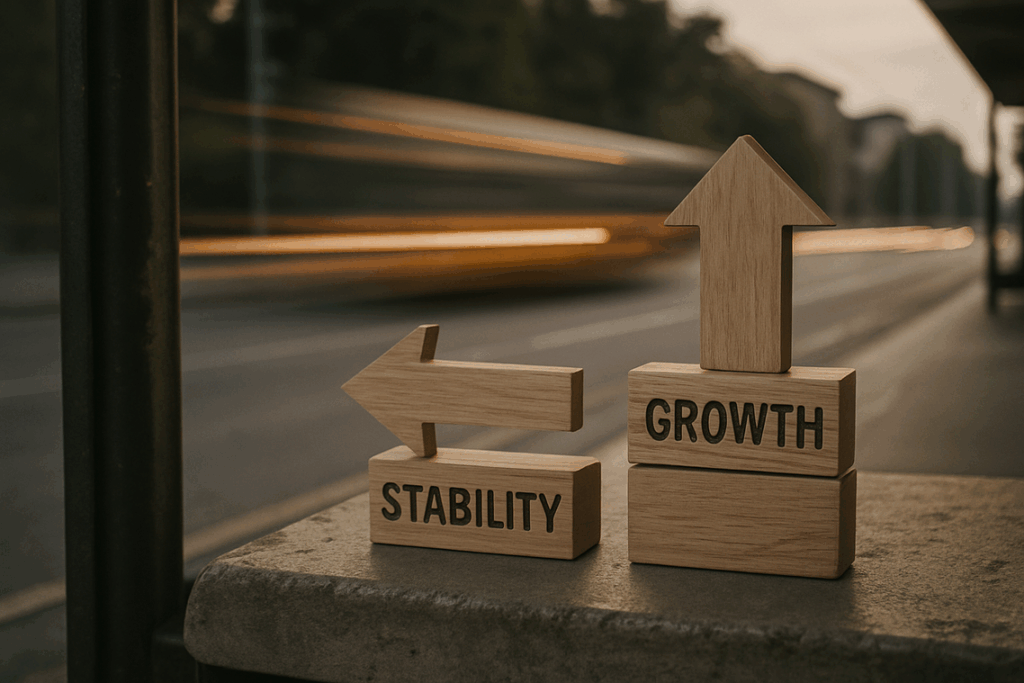 Growth-Stability Tradeoff