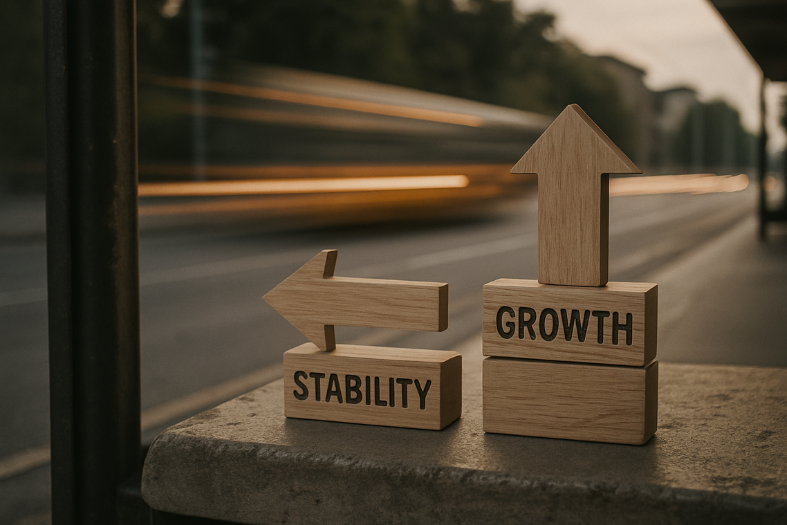 Growth-Stability Tradeoff